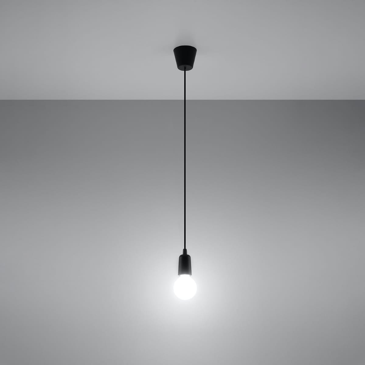 Diego Pendant Light - Single / Black Diego Pendant Light - Single / Black