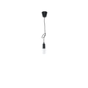 Diego Pendant Light - Single / Black