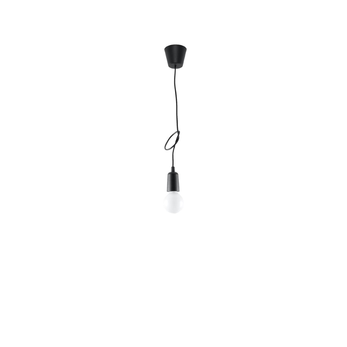 Diego Pendant Light - Single / Black Diego Pendant Light - Single / Black
