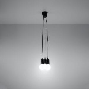 Diego Pendant Light - 3 Light / Black