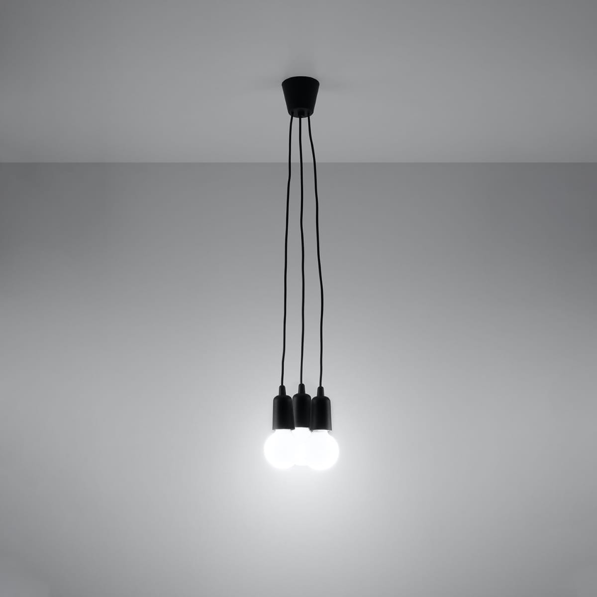 Diego Pendant Light - 3 Light / Black Diego Pendant Light - 3 Light / Black