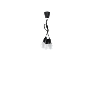 Diego Pendant Light - 3 Light / Black