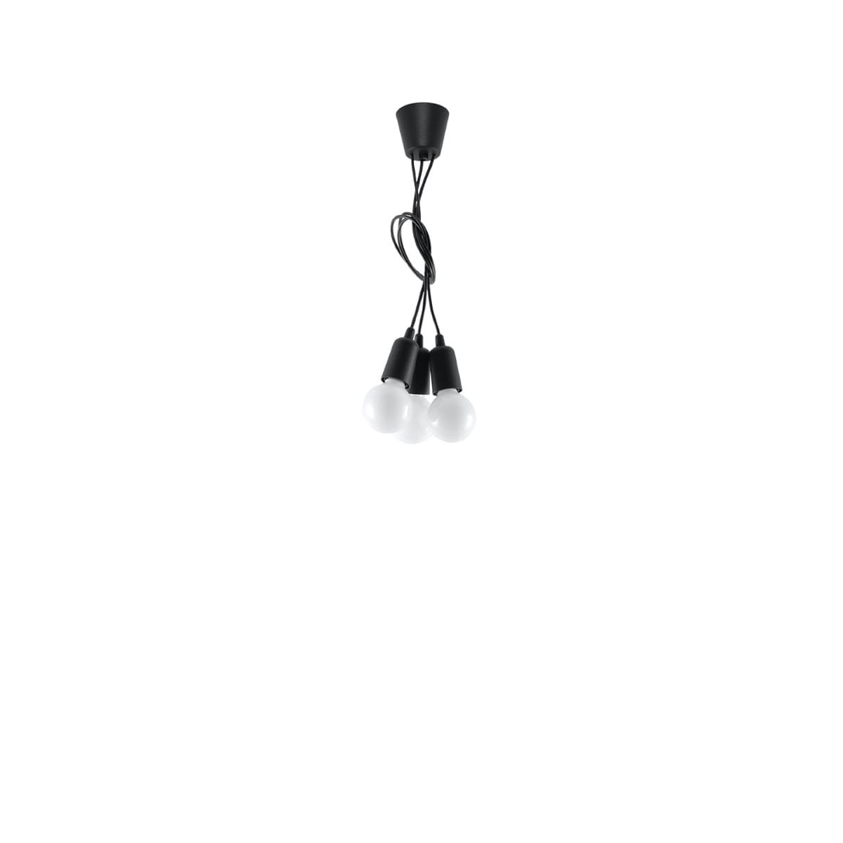 Diego Pendant Light - 3 Light / Black Diego Pendant Light - 3 Light / Black