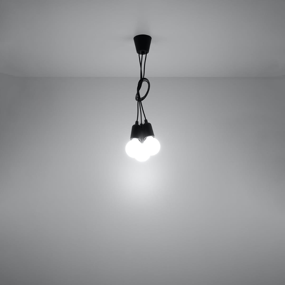 Diego Pendant Light - 3 Light / Black Diego Pendant Light - 3 Light / Black