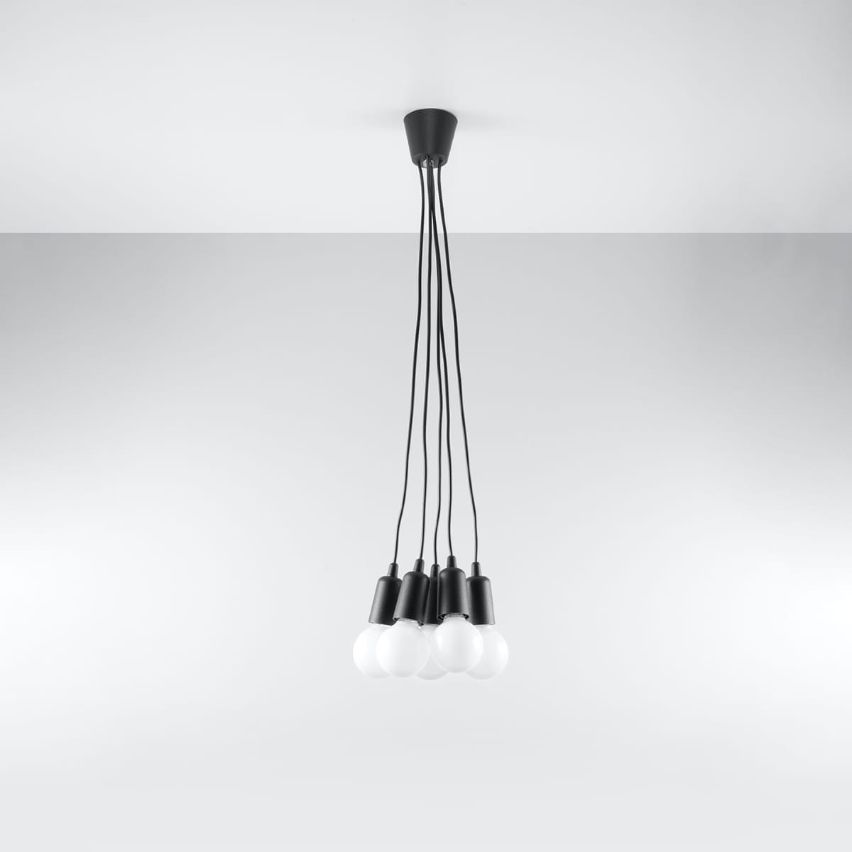 Diego Pendant Light - 5 Light / Black Diego Pendant Light - 5 Light / Black