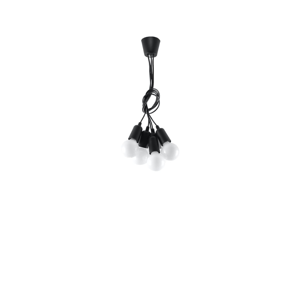 Diego Pendant Light - 5 Light / Black Diego Pendant Light - 5 Light / Black