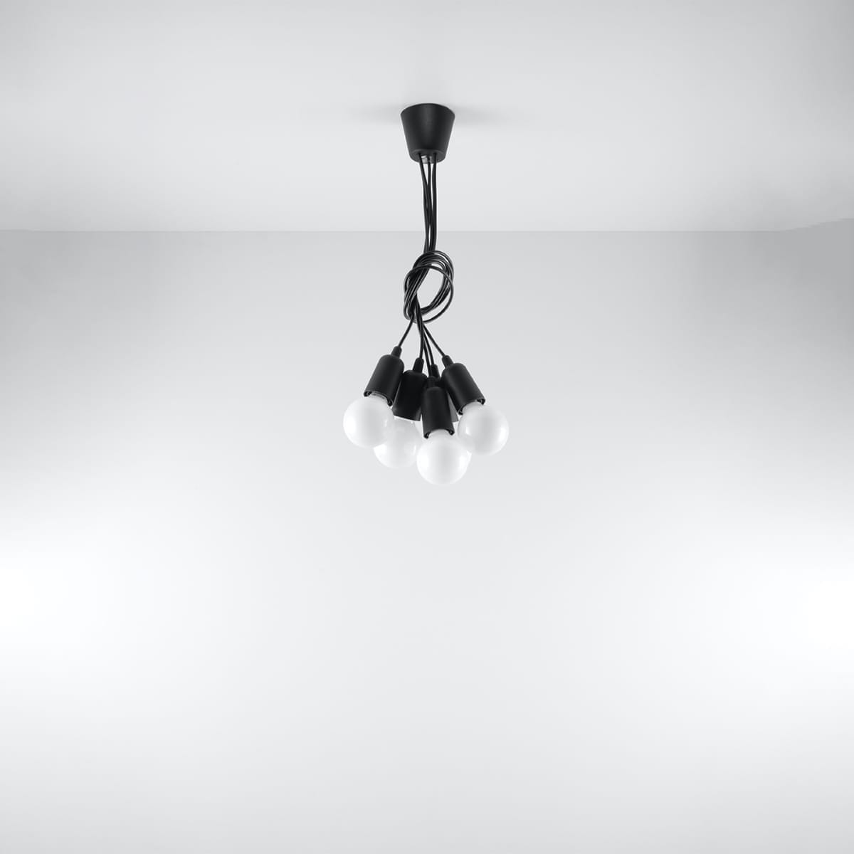 Diego Pendant Light - 5 Light / Black Diego Pendant Light - 5 Light / Black