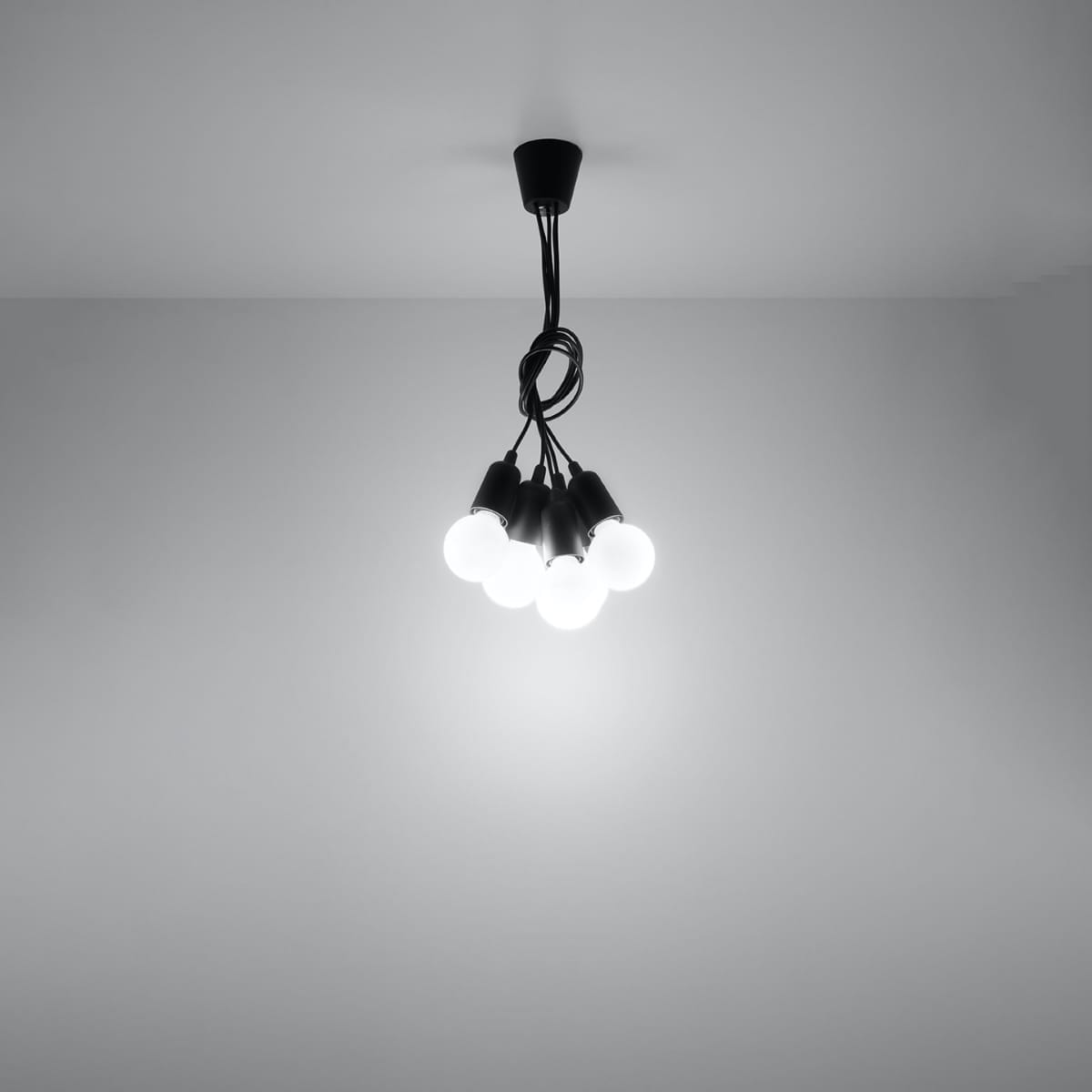 Diego Pendant Light - 5 Light / Black Diego Pendant Light - 5 Light / Black