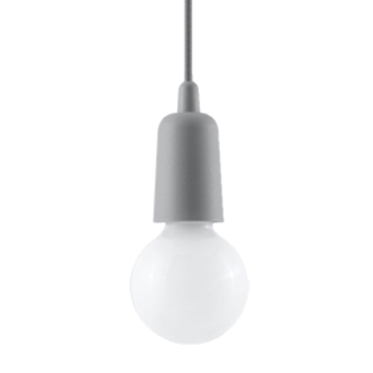 Diego Pendant Light - Single / Grey Diego Pendant Light - Single / Grey