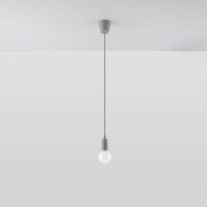 Diego Pendant Light - Single / Grey