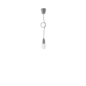 Diego Pendant Light - Single / Grey