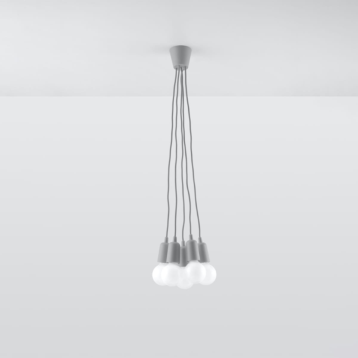 Diego Pendant Light - 5 Light / Grey Diego Pendant Light - 5 Light / Grey