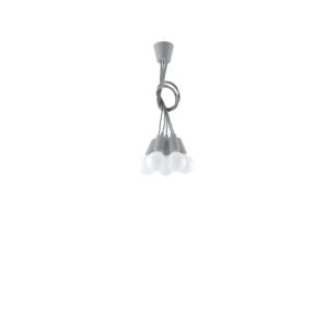 Diego Pendant Light - 5 Light / Grey