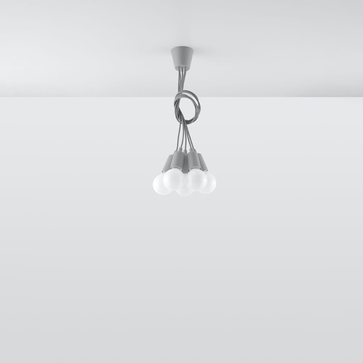 Diego Pendant Light - 5 Light / Grey Diego Pendant Light - 5 Light / Grey