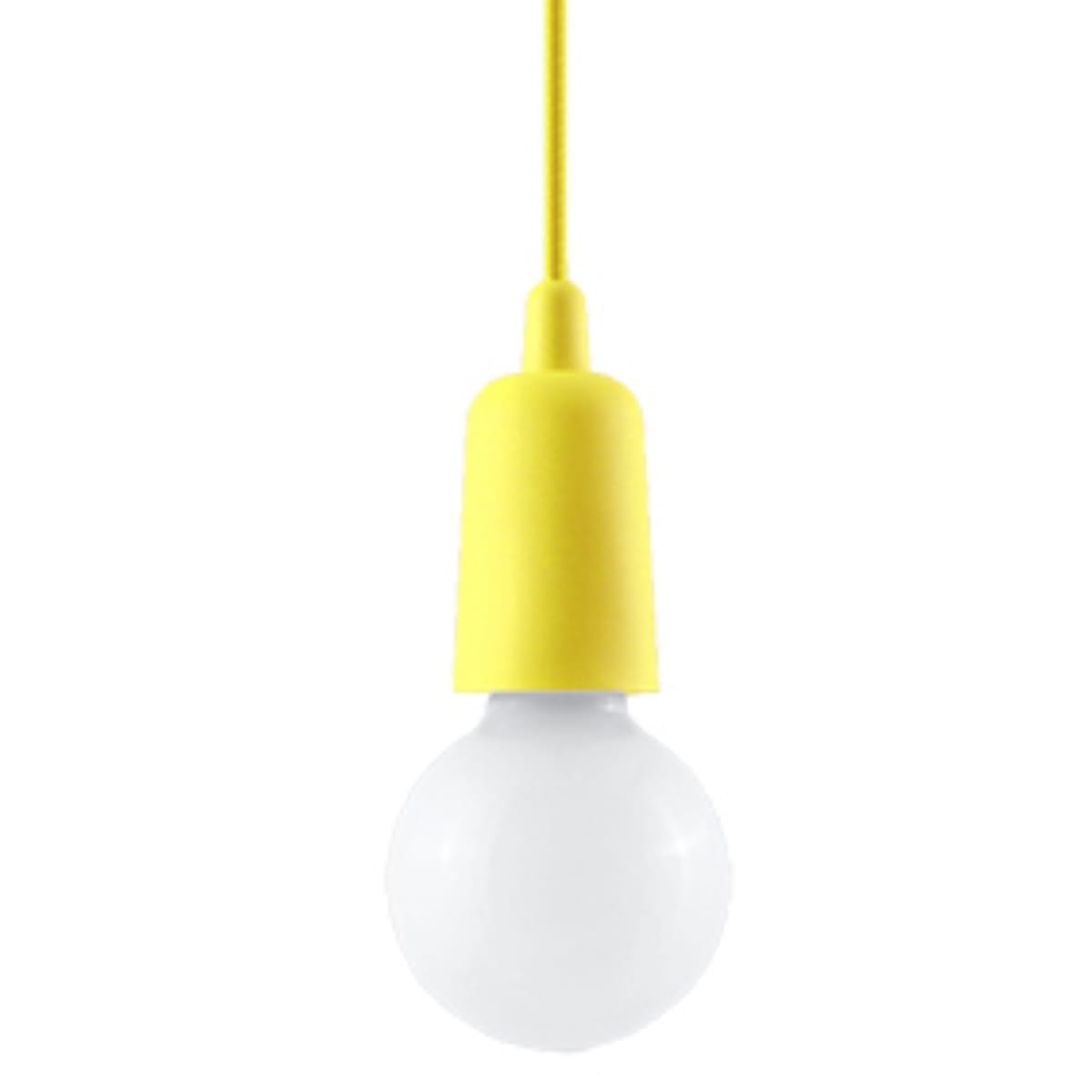 Diego Pendant Light - Single / Yellow Diego Pendant Light - Single / Yellow