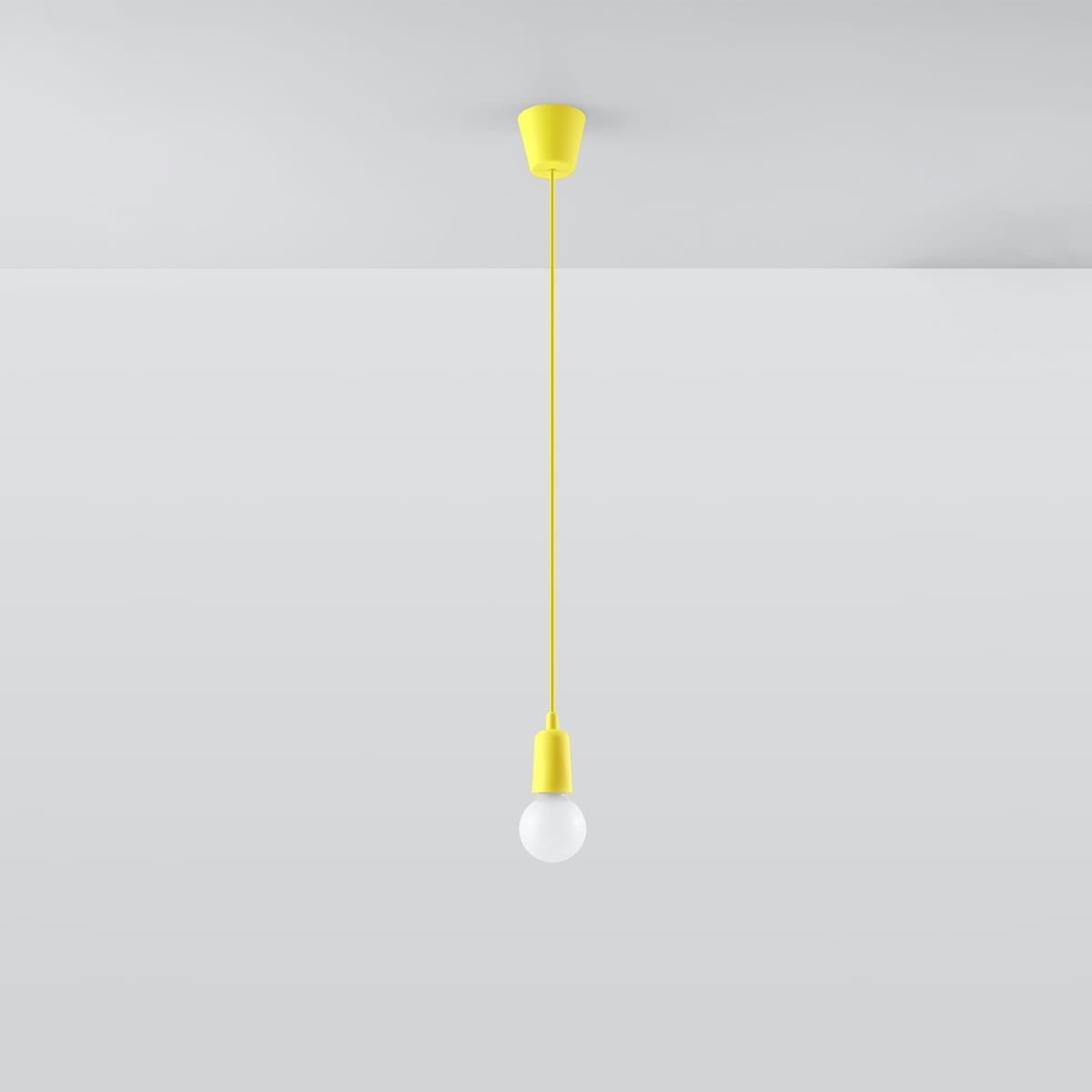 Diego Pendant Light - Single / Yellow Diego Pendant Light - Single / Yellow