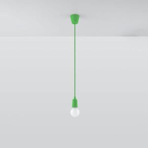 Diego Pendant Light - Single / Green