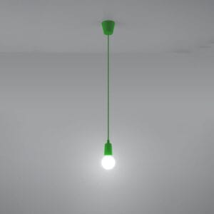 Diego Pendant Light - Single / Green