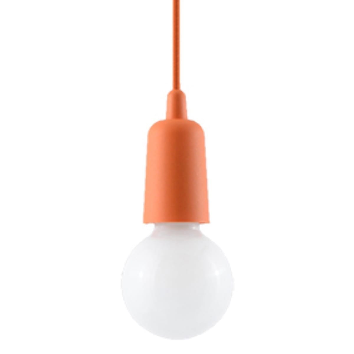 Diego Pendant Light - Single / Orange Diego Pendant Light - Single / Orange