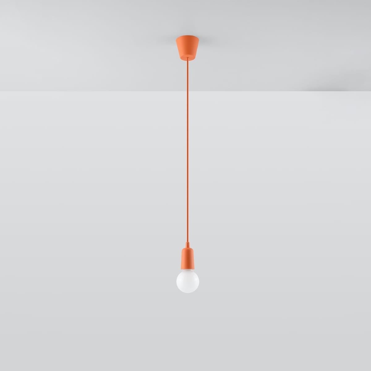 Diego Pendant Light - Single / Orange Diego Pendant Light - Single / Orange