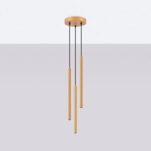 Pendant Lamp Arche Three Light Gold