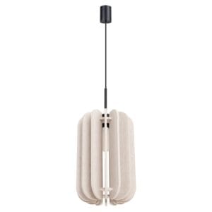 Mula Felt Pendant Light 27cm - Natural