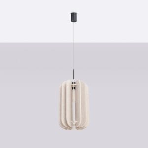 Mula Felt Pendant Light 27cm - Natural