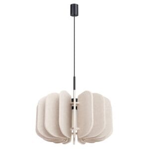 Mula Felt Pendant Light 45cm - Natural