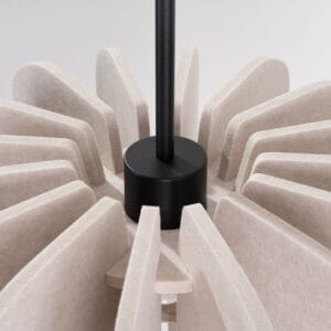 Mula Felt Pendant Light 45cm - Natural