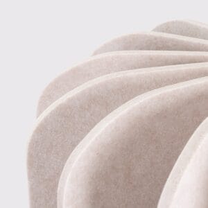 Mula Felt Pendant Light 45cm - Natural