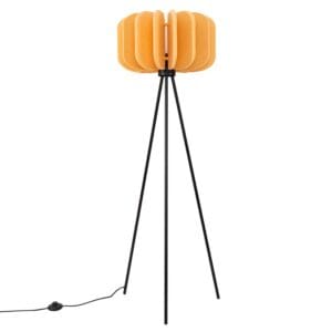 Mula Felt Tripod Floor Light - Yellow