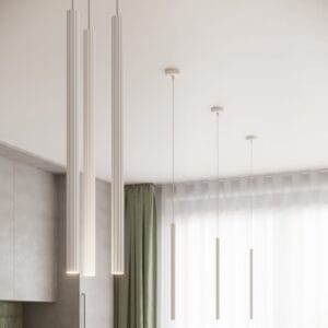 Arche Twin Pendant Light - White