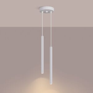 Arche Twin Pendant Light - White