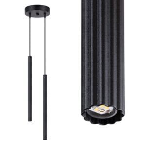 Arche Twin Pendant Light - Black