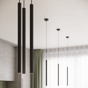 Arche Twin Pendant Light - Black