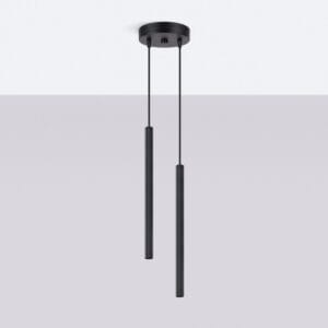 Arche Twin Pendant Light - Black