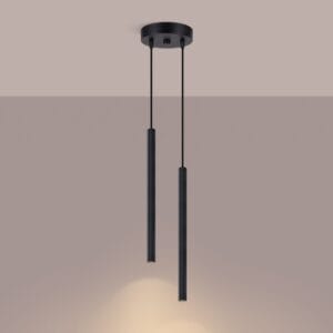Arche Twin Pendant Light - Black
