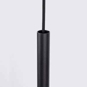 Feltro Felt Disc Pendant Light - Black / Navy