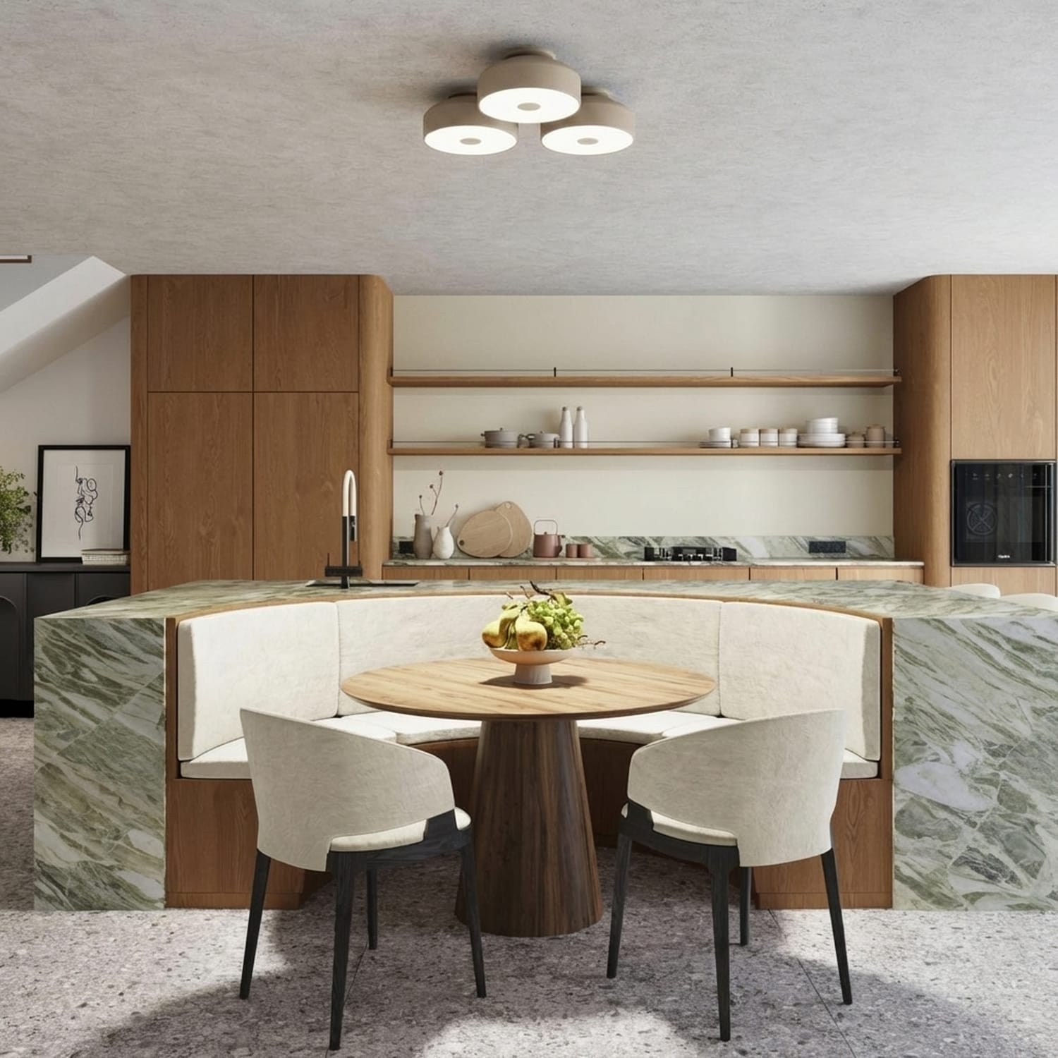 OMIQ Taupe Ceiling Light Omiq Taupe Ceiling Light