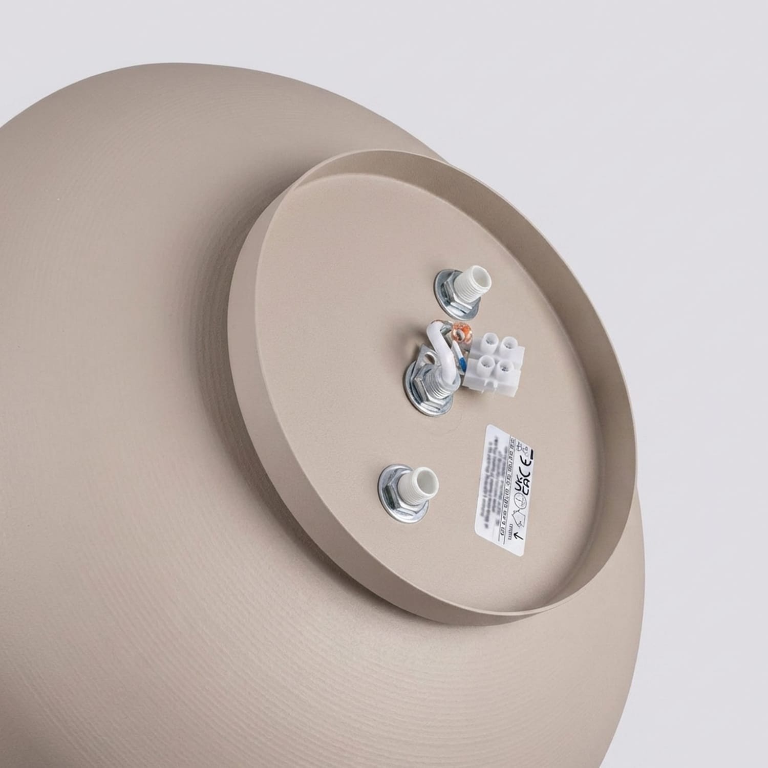OMIQ Taupe Ceiling Light Omiq Taupe Ceiling Light