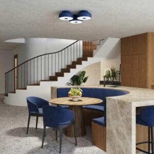 Omiq Ultramarine Ceiling Light