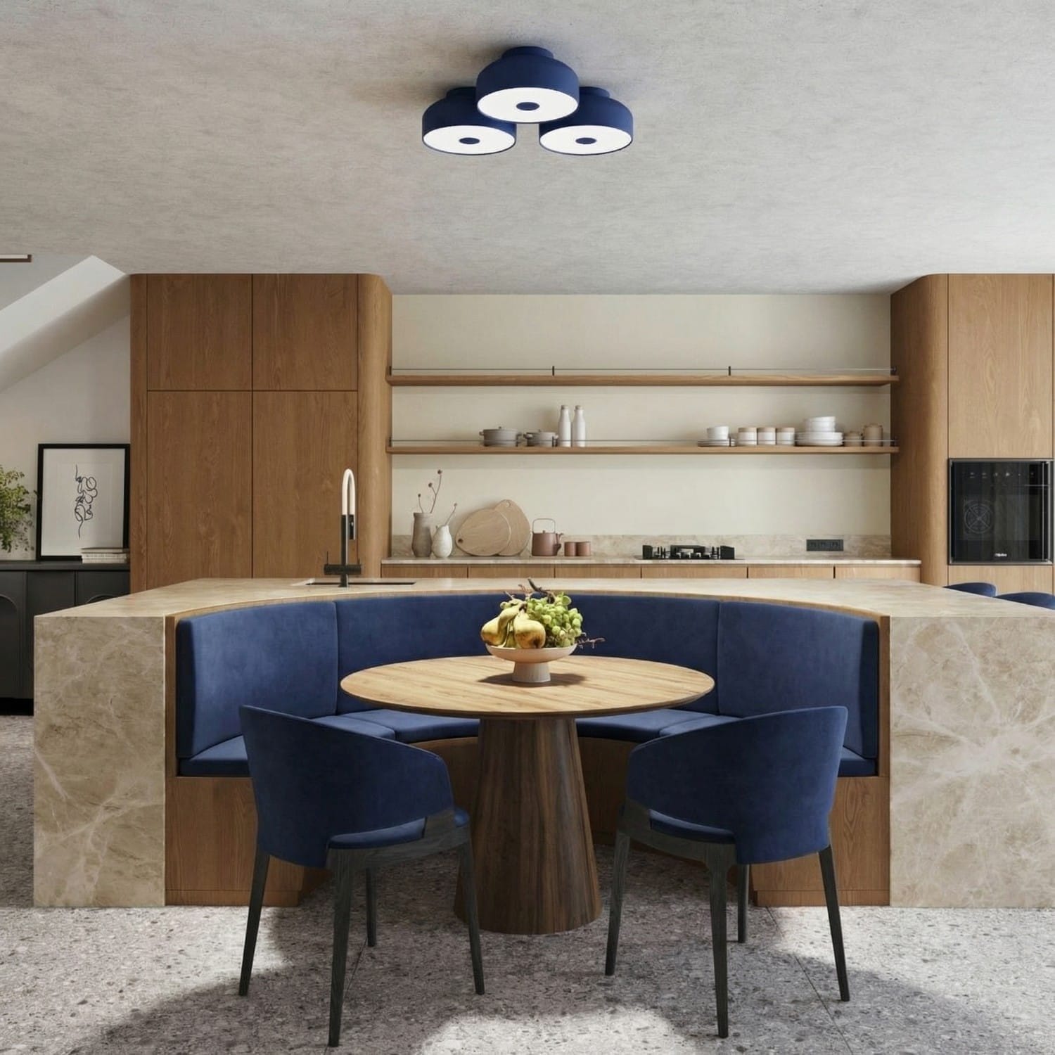 OMIQ Ultramarine Ceiling Light Omiq Ultramarine Ceiling Light
