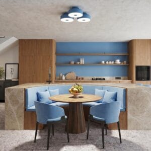 Omiq Azure Ceiling Light