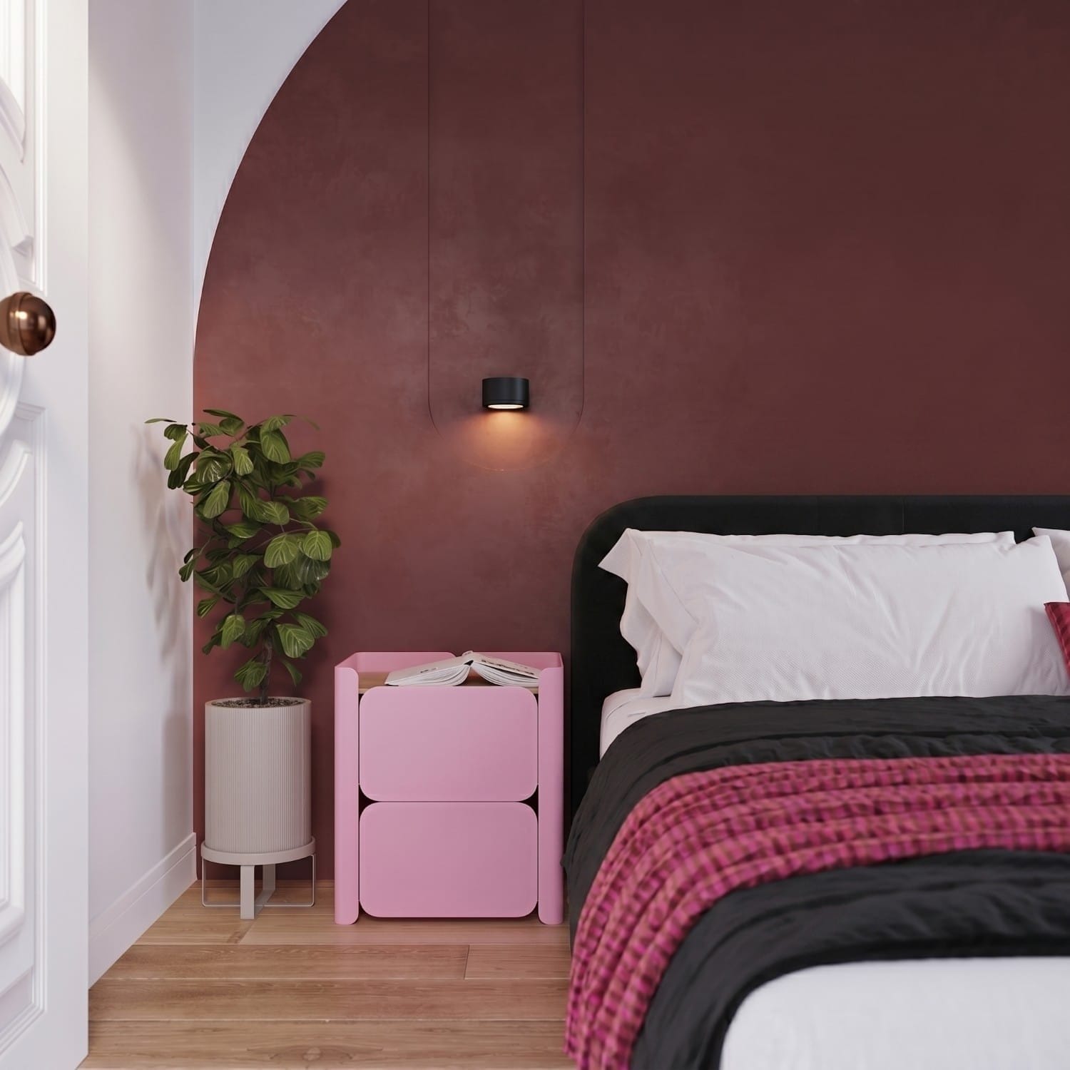 MODO 1 Black Wall Light Modo 1 Black Wall Light