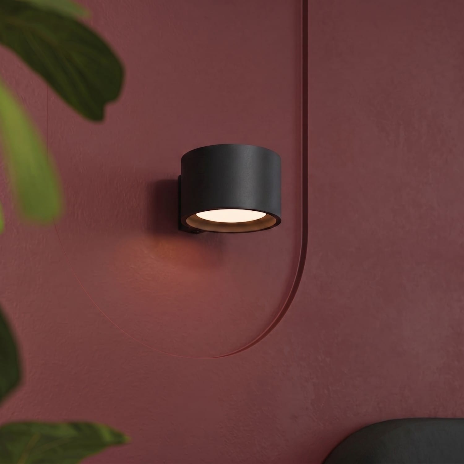MODO 1 Black Wall Light Modo 1 Black Wall Light