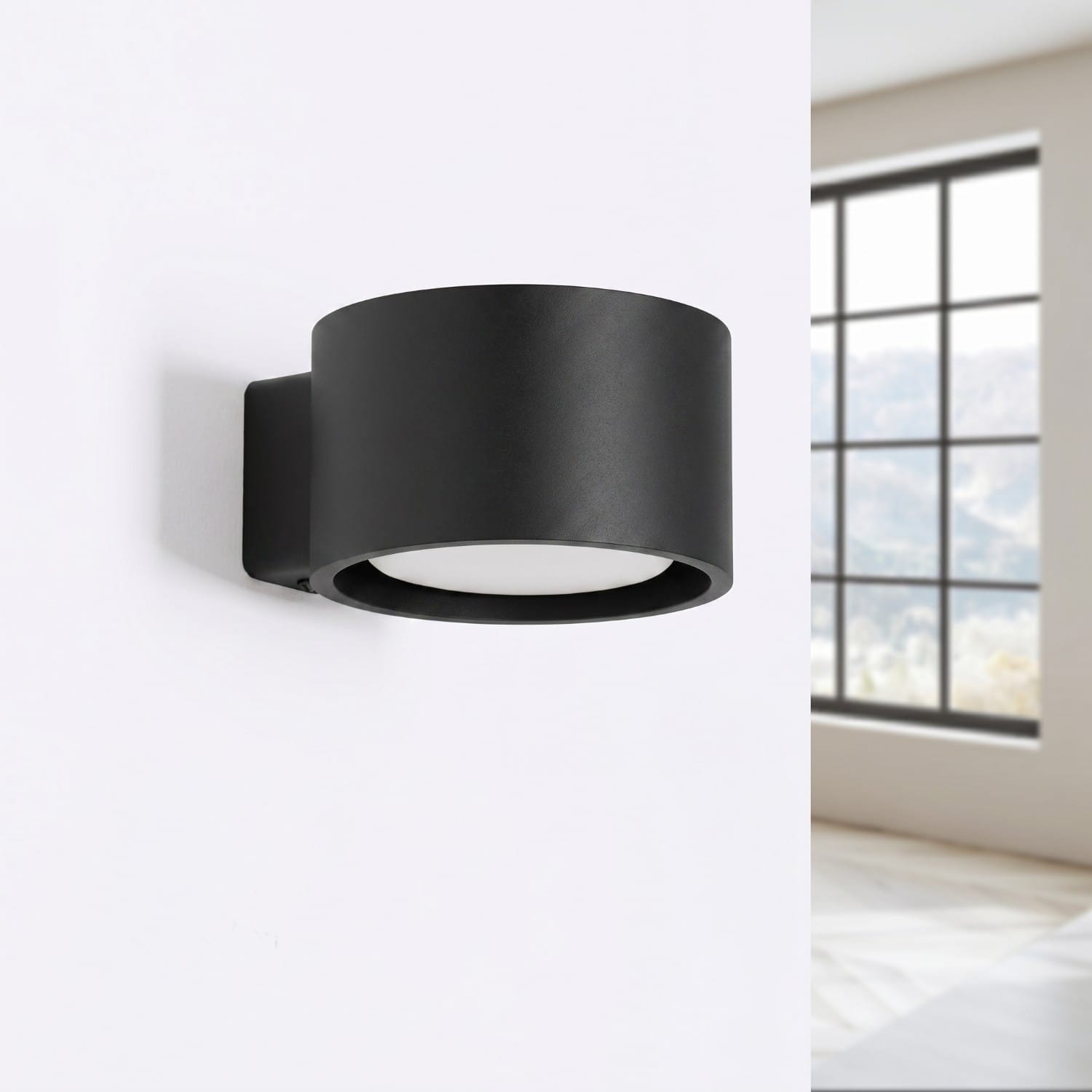 MODO 1 Black Wall Light Modo 1 Black Wall Light