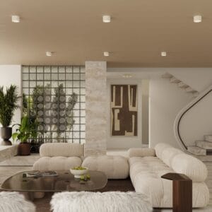 Modo 1 Beige Ceiling Light