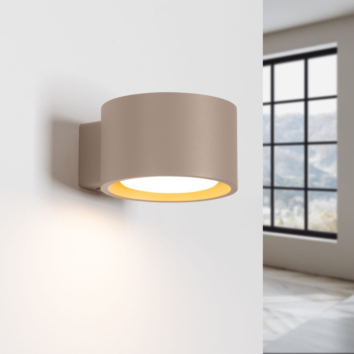 MODO 1 Taupe Wall Light Modo 1 Taupe Wall Light