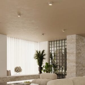 Modo 1 Taupe Ceiling Light