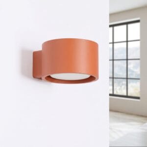 Modo 1 Red Ochre Wall Light